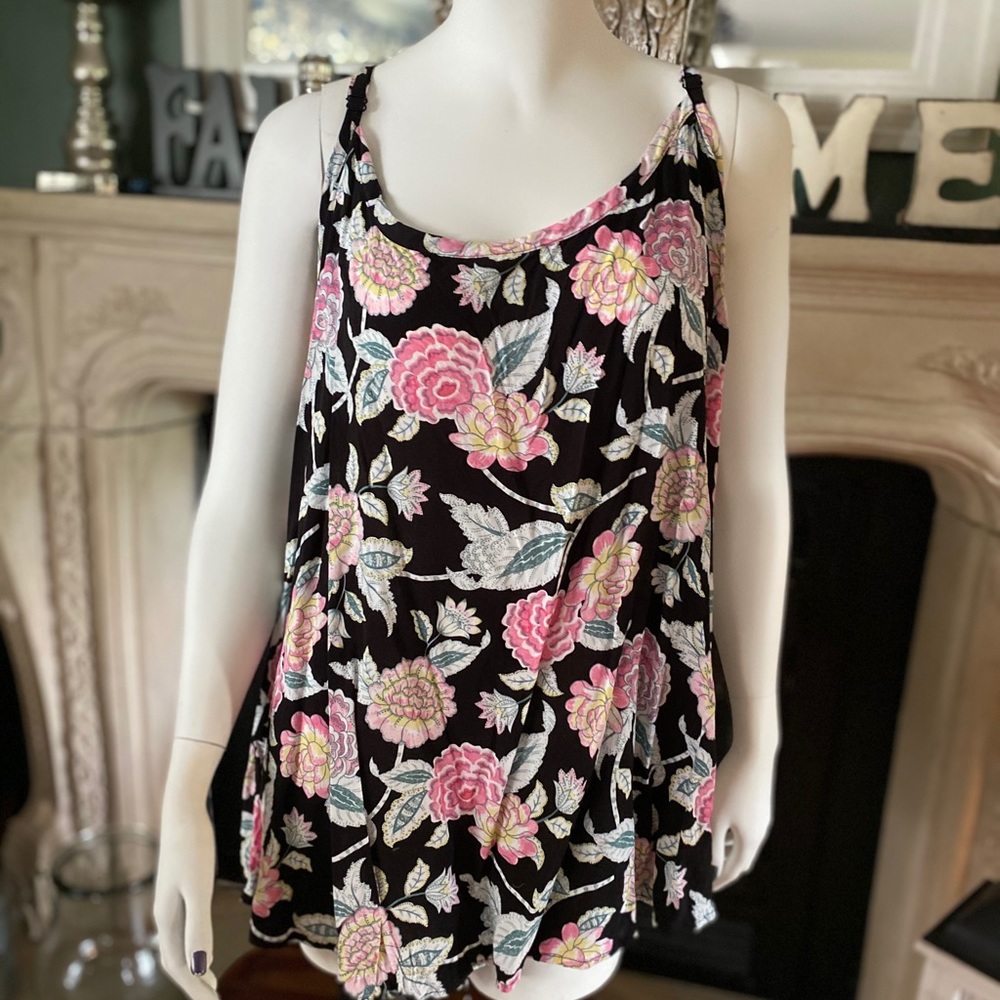 Torrid floral spaghetti strap top.